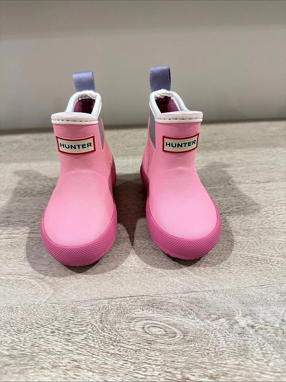 Hunter Finley Kids Rain Boots Pink Girls US 5